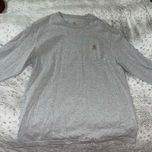 Carharrt long sleeve pocket shirt